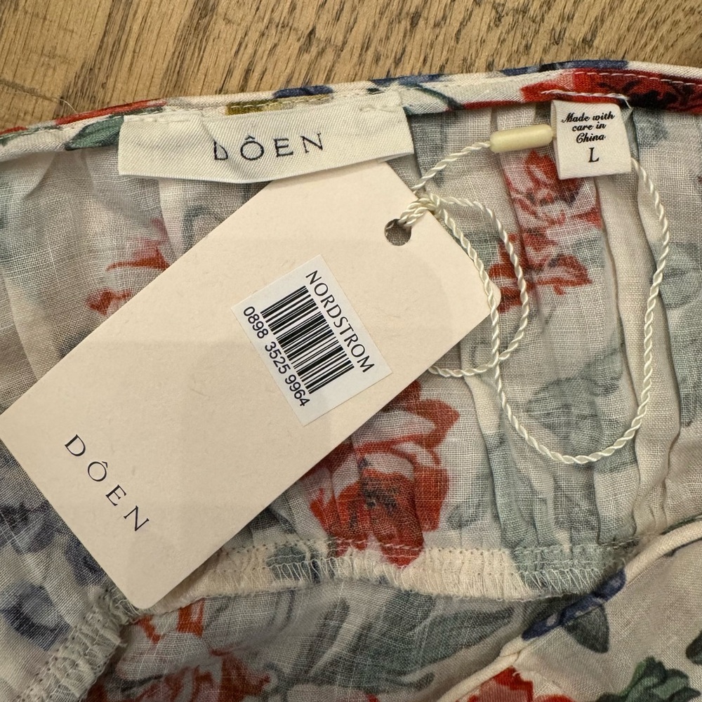 DÔEN Benoit Dress - Ivory Wild Rose